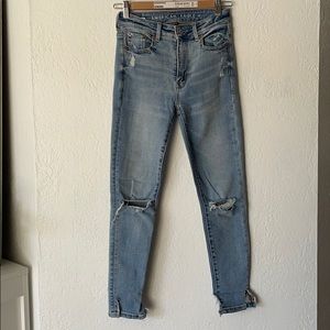 American Eagle Jeggings. High rise